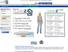 Tablet Screenshot of eleadz.com